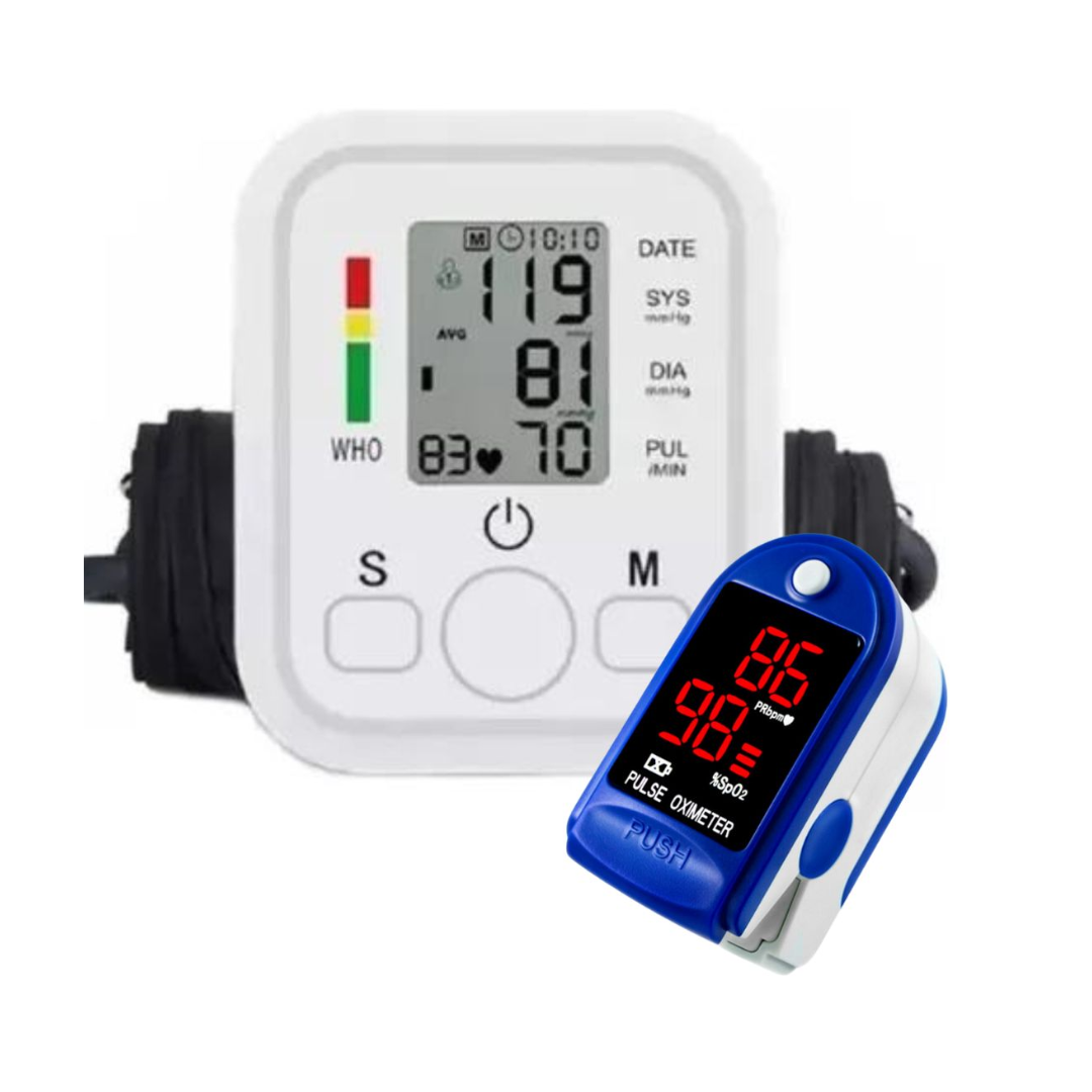 PACK TENSIOMETRO Y OXIMETRO