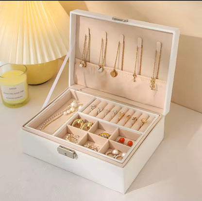 Caja Joyero Organizadora  Doble Capa