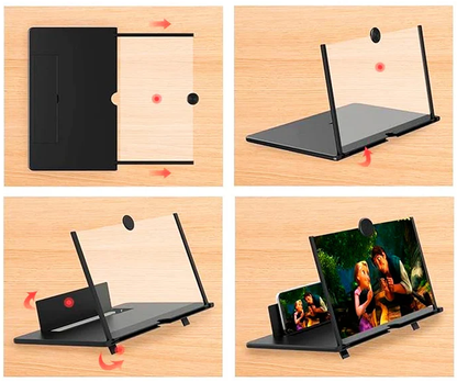 Amplificador de Pantalla Plegable HD